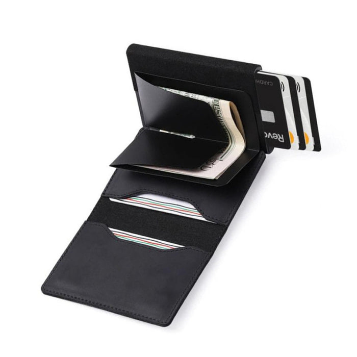 Cartera de posicionamiento antirrobo para hombre, tarjetero, Mini carteras para Airtag