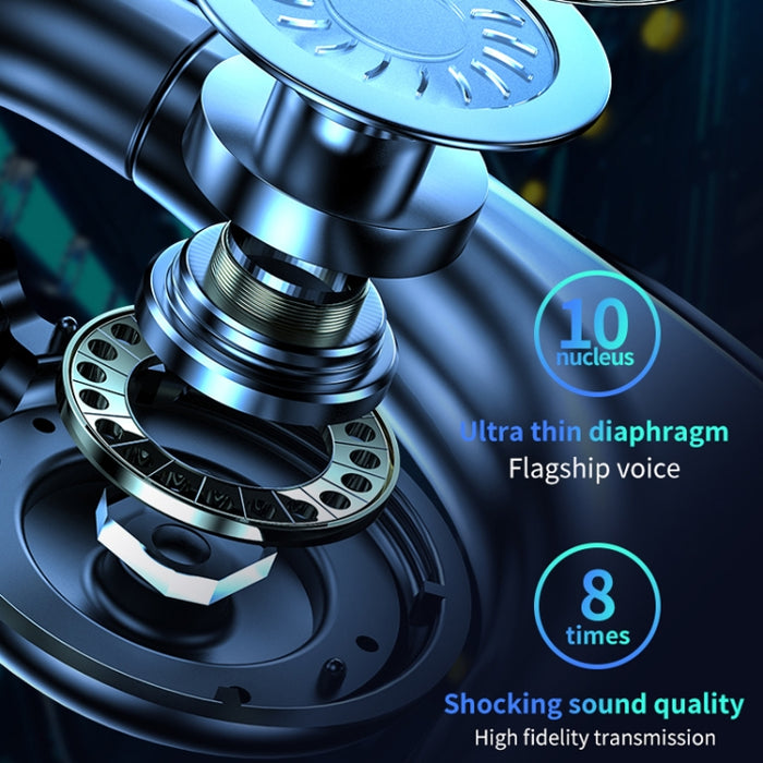 M99 Bluetooth V5.2 Auriculares de negocios con un solo gancho para la oreja