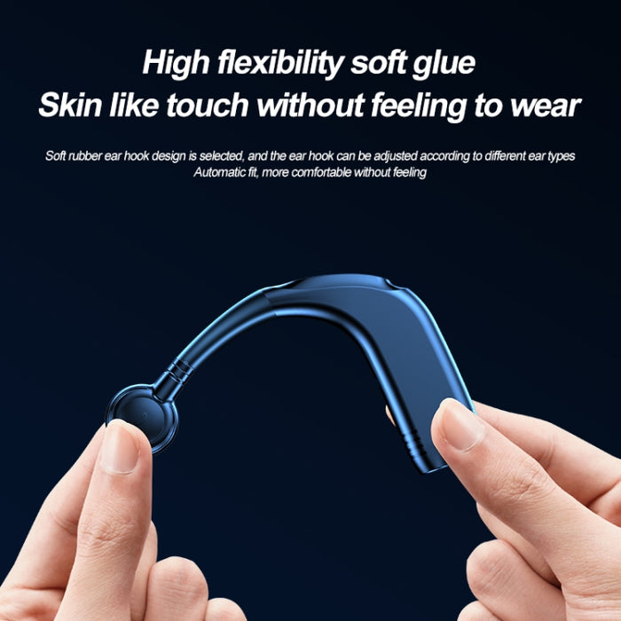 M99 Bluetooth V5.2 Auriculares de negocios con un solo gancho para la oreja