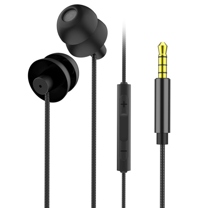 EN3900 Auricular de control con cable en la oreja de 3,5 mm con micrófono