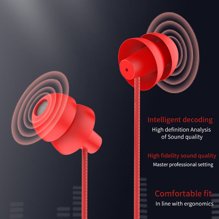 EN3900 Auricular de control con cable en la oreja de 3,5 mm con micrófono