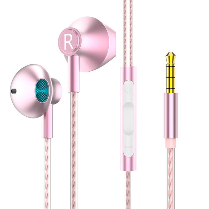 Auricular con cable de subwoofer de metal de 3,5 mm TS5000