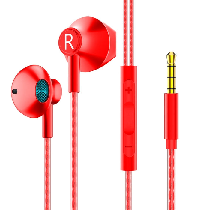 Auricular con cable de subwoofer de metal de 3,5 mm TS5000