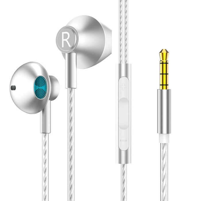 Auricular con cable de subwoofer de metal de 3,5 mm TS5000