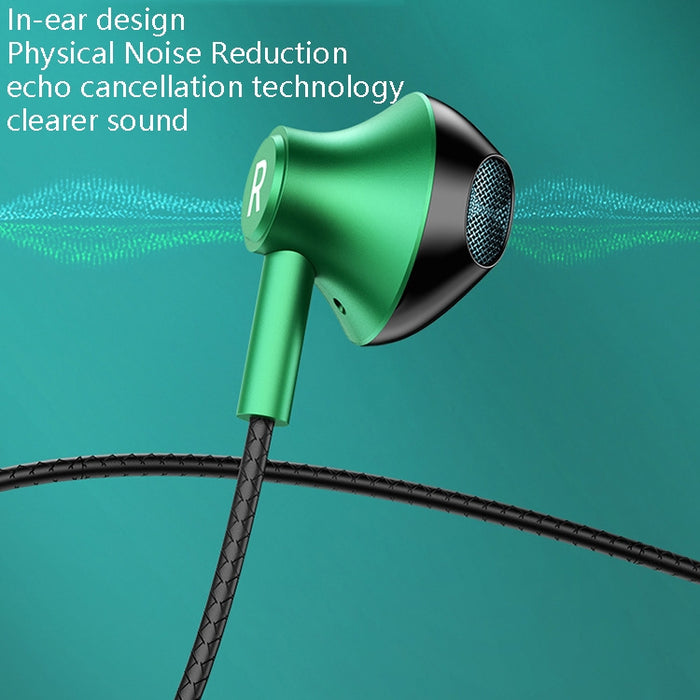 TS6800 Auricular para juegos con cable y cancelación de ruido con codo de metal de 3,5 mm