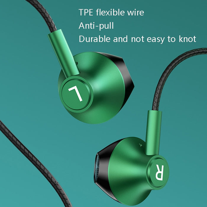 TS6800 Auricular para juegos con cable y cancelación de ruido con codo de metal de 3,5 mm