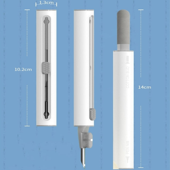 Cepillo de pluma de limpieza telescópica para auriculares Bluetooth Q5