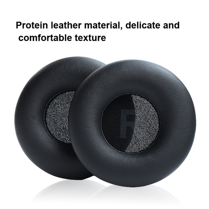1 par de almohadillas de esponja de cuero proteico para JBL T450 / Tune 600 / T500BT