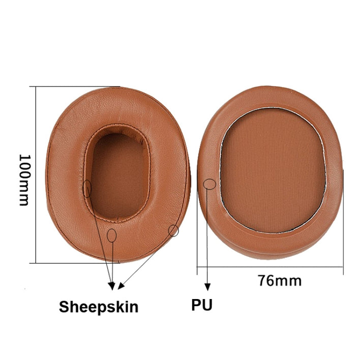 1 par de orejeras de esponja para Audio-Technica ATH-M50 / M40 / M50X / MSR7