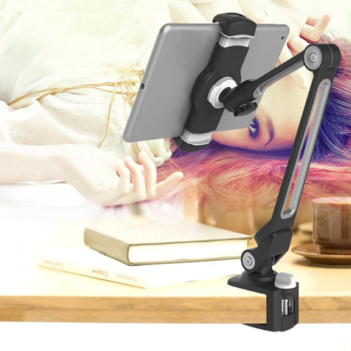 203B Snap-On Lazy Soporte para teléfono móvil Soporte para tableta de escritorio junto a la cama