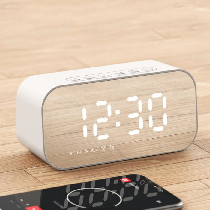 Havit M3 Subwoofer Mini Mirror Clock Altavoz Bluetooth, Spsc: