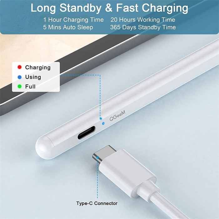 QGeeM ID706 Anti-mistouch Stylus activo recargable para iPad