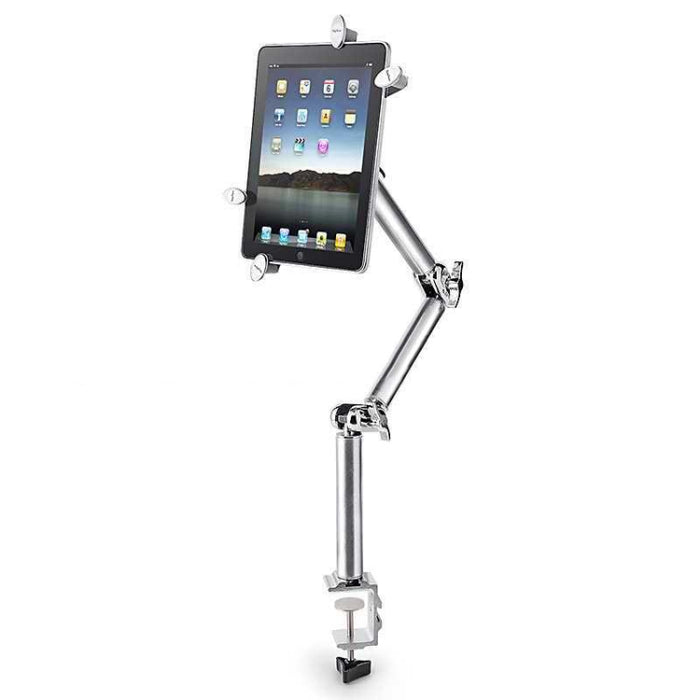 TB-03 Soporte de aleación de aluminio para tableta PC Soporte de micrófono de cámara plegable para mesita de noche perezosa