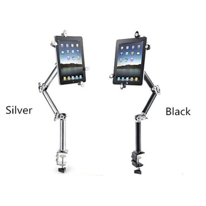 TB-03 Soporte de aleación de aluminio para tableta PC Soporte de micrófono de cámara plegable para mesita de noche perezosa
