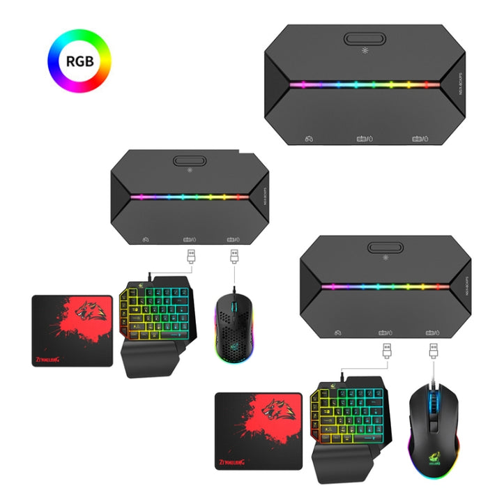ZIYOU LANG G6L Gamepad To Keyboard Mouse Converter para Nintendo Switch / Xbox / PS4, Especificación: