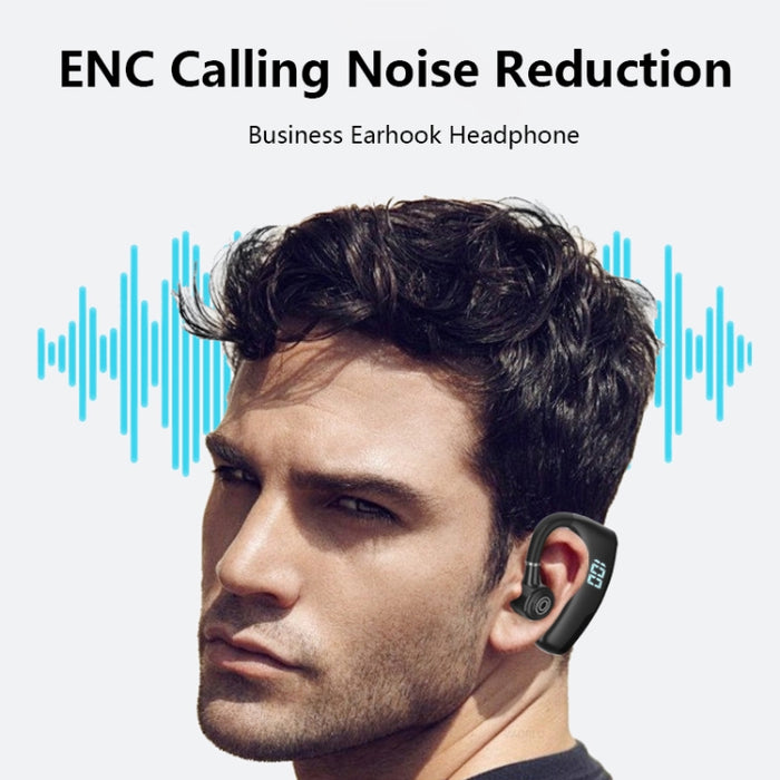 V9S Auriculares Bluetooth Auriculares con cancelación de ruido con pantalla LED