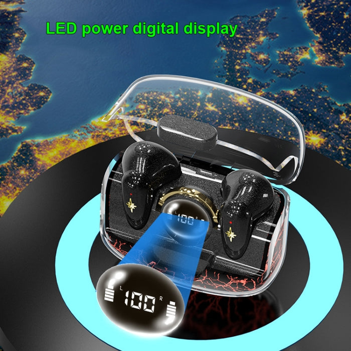 Auriculares inalámbricos con Bluetooth TWS Auriculares para juegos con cápsula espacial en la oreja
