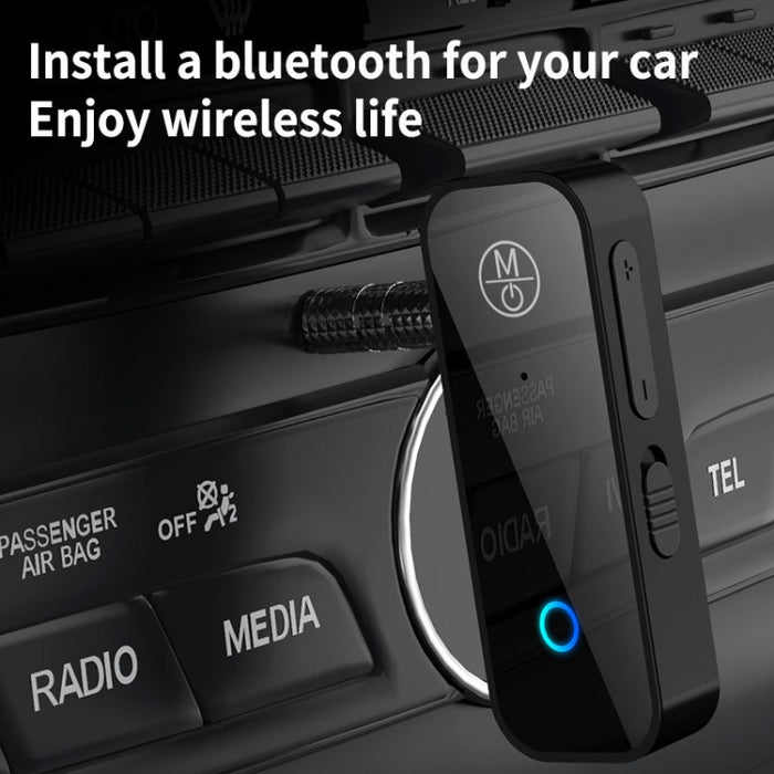 Transmisor de recepción Bluetooth 2 en 1 Adaptador de coche AUX TV Transmisor de audio de computadora