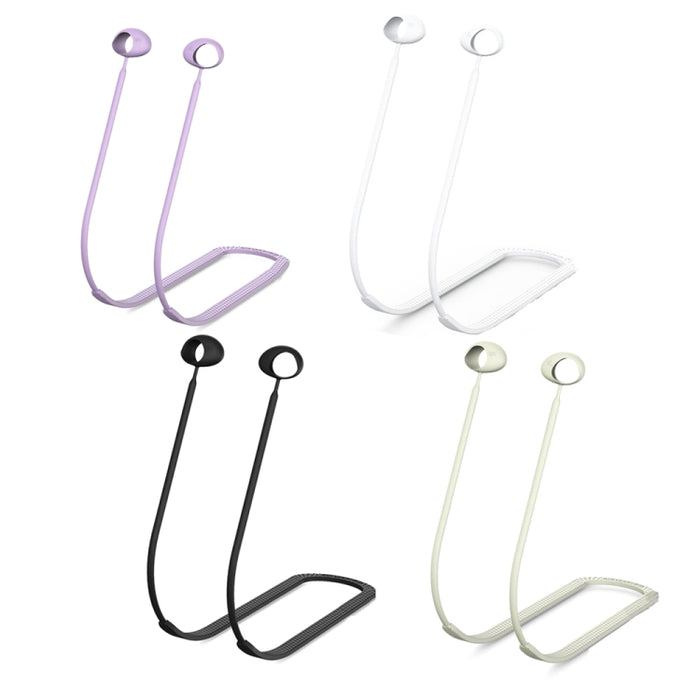 Cable antipérdida de silicona para auriculares Bluetooth de 2 piezas para Samsung Galaxy Buds 2