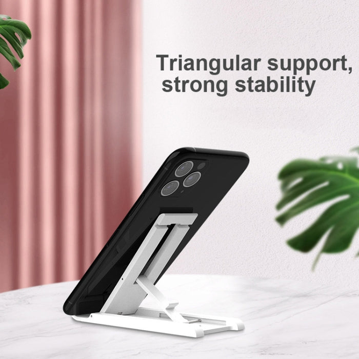 2 uds K30 soporte de teléfono móvil de escritorio con ajuste de velocidad múltiple soporte plegable para portátil