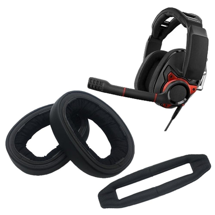 2 piezas de haz de cabeza de orejera para Sennheiser GSP600 GSP500 GSP670, estilo: