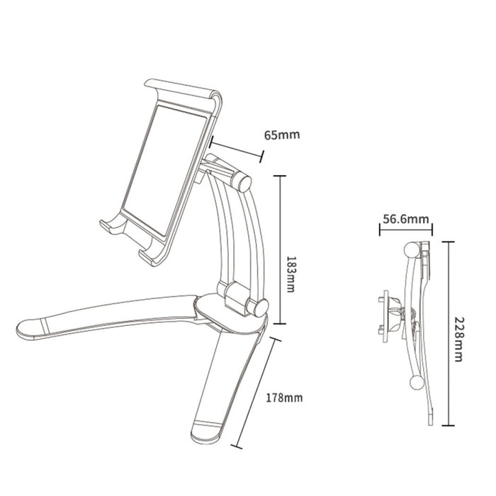 Soporte plegable perezoso para tableta de teléfono de escritorio PB-41E