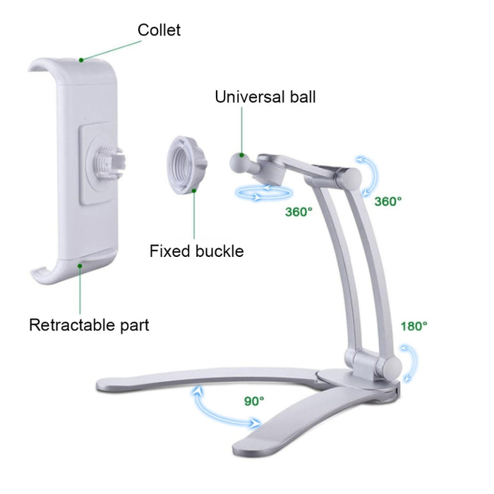 Soporte plegable perezoso para tableta de teléfono de escritorio PB-41E