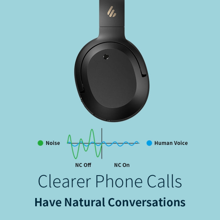 Edifier W820NB Auriculares inalámbricos Bluetooth con cancelación de ruido para deportes y música