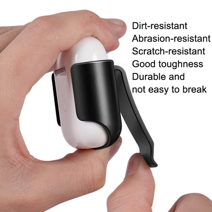 10 fundas protectoras para colgar en la cintura con auriculares portátiles, adecuadas para AirPods 2