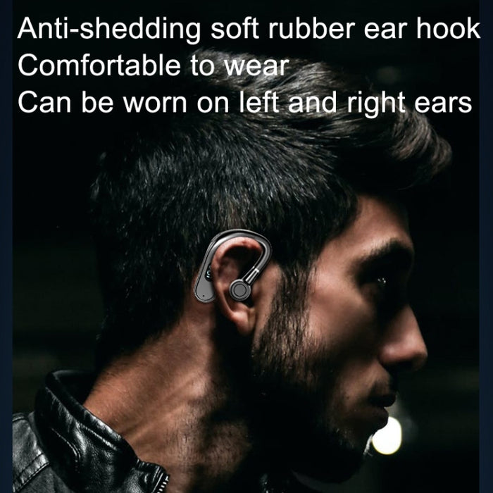 Bluetooth Business Hanging Ear Digital Display LED Sports Driving Auriculares