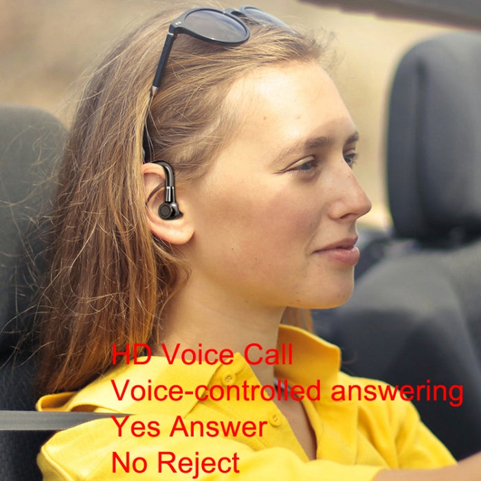 Bluetooth Business Hanging Ear Digital Display LED Sports Driving Auriculares