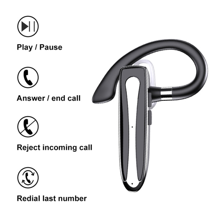 Modelo de negocio 530 Auriculares Bluetooth estéreo con orejas colgantes