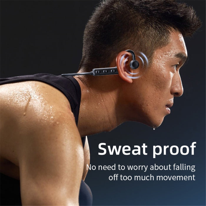 KS-19 Auricular Bluetooth Conducción de sonido Auriculares de negocios con cuello colgante