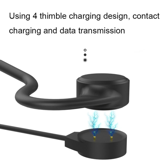 Auricular Bluetooth de conducción ósea con carga magnética X5