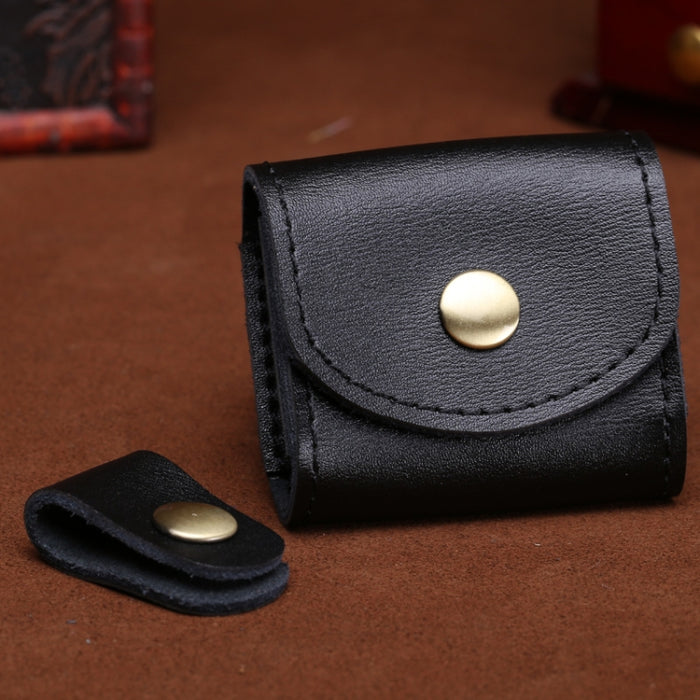 S122 Vintage Mini bolso de piel para auriculares
