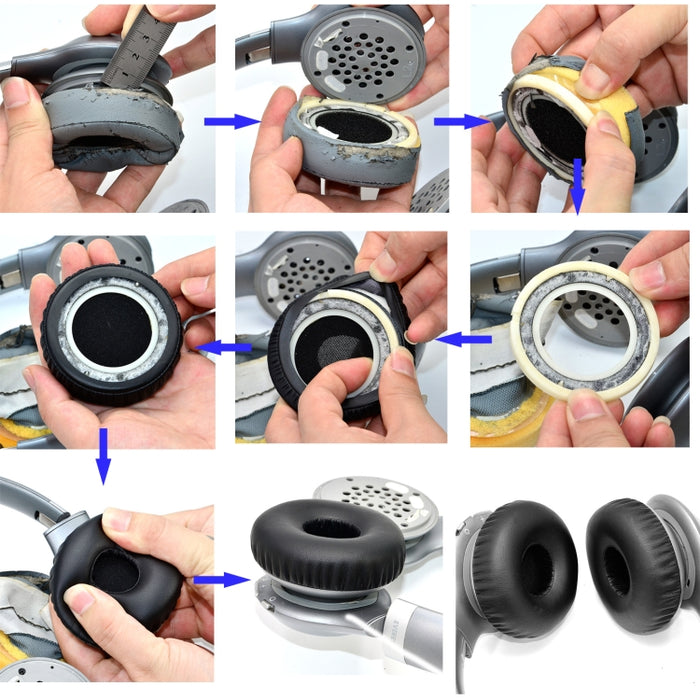 2 fundas de espuma para auriculares para JBL Everest-310, estilo: