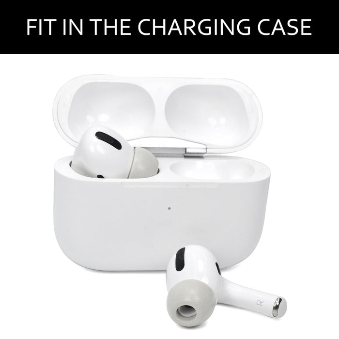 2 tapones para los oídos de espuma viscoelástica para TWS Airpods Pro, tamaño: