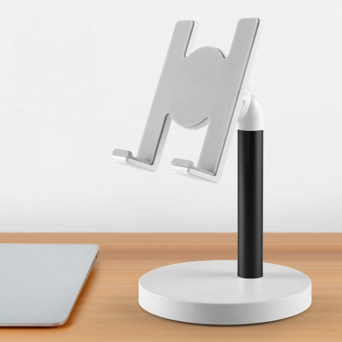 MT-100 Soporte de tableta para teléfono móvil ajustable multiángulo con columna inferior redonda