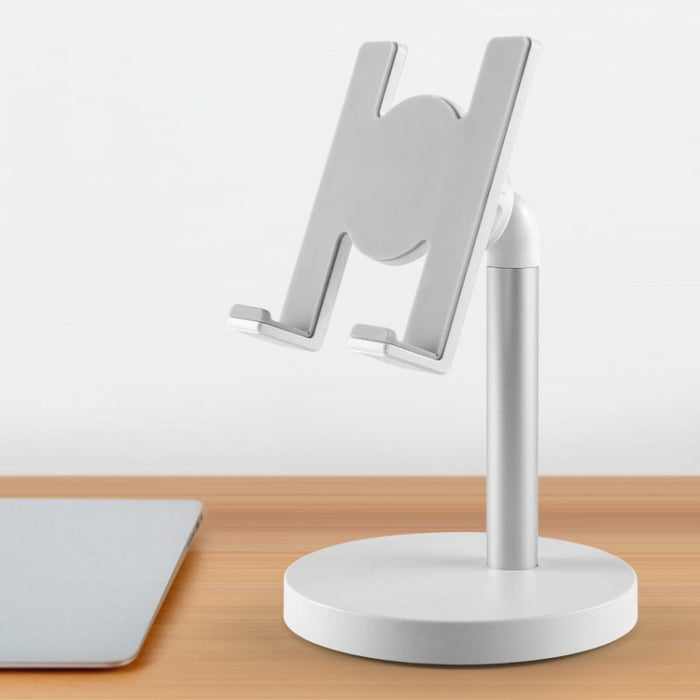 MT-100 Soporte de tableta para teléfono móvil ajustable multiángulo con columna inferior redonda
