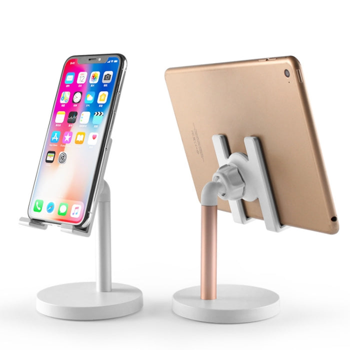 MT-100 Soporte de tableta para teléfono móvil ajustable multiángulo con columna inferior redonda