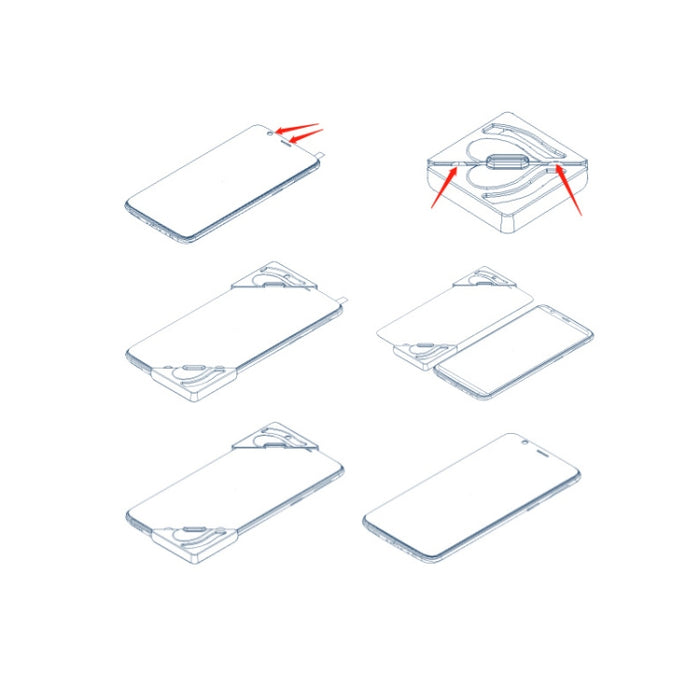 Herramienta de etiqueta rápida para tableta de teléfono móvil de 10 PCS para iPhone 12 mini / iPhone 12 / iPhone 12 Pro / iPhone 12 Pro Max, Especificación: