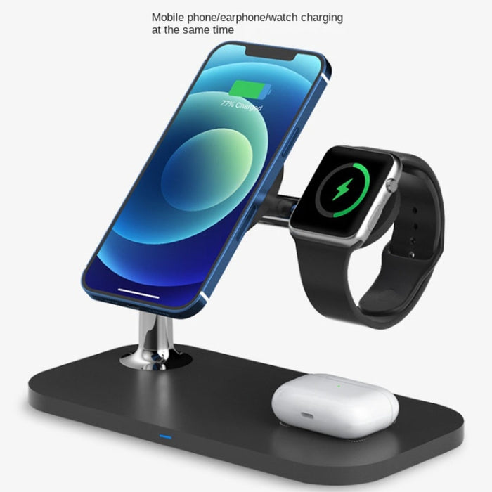 Cargador inalámbrico magnético 3 en 1 para iPhone 12/13 iWatch AirPods