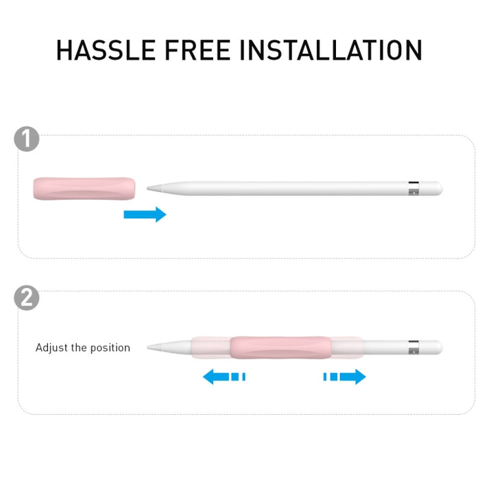 CY113 Stylus Silicone Cover Grip Set para lápiz 1/2