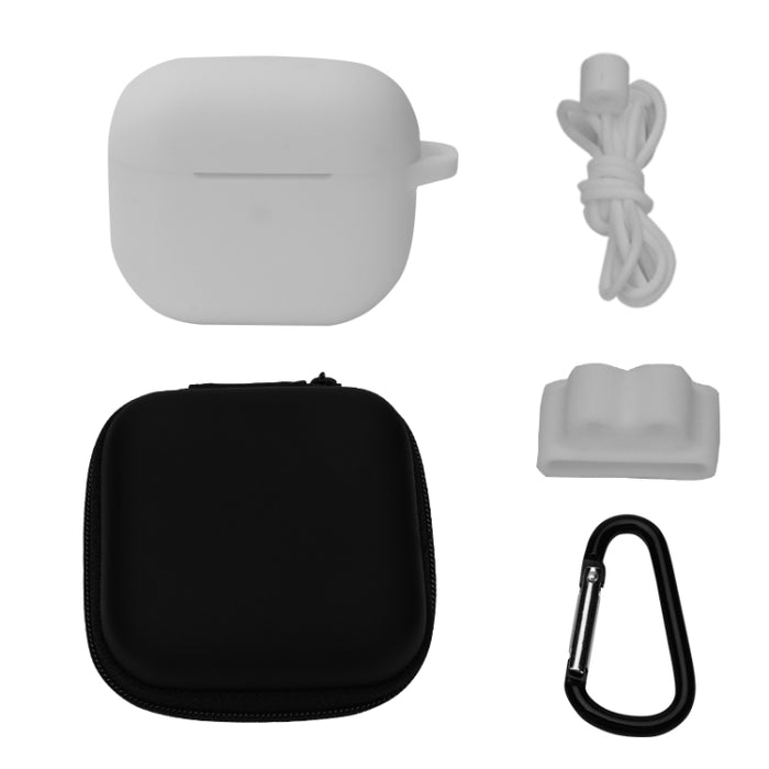 Juego de funda de silicona para auriculares Bluetooth para AirPods 3