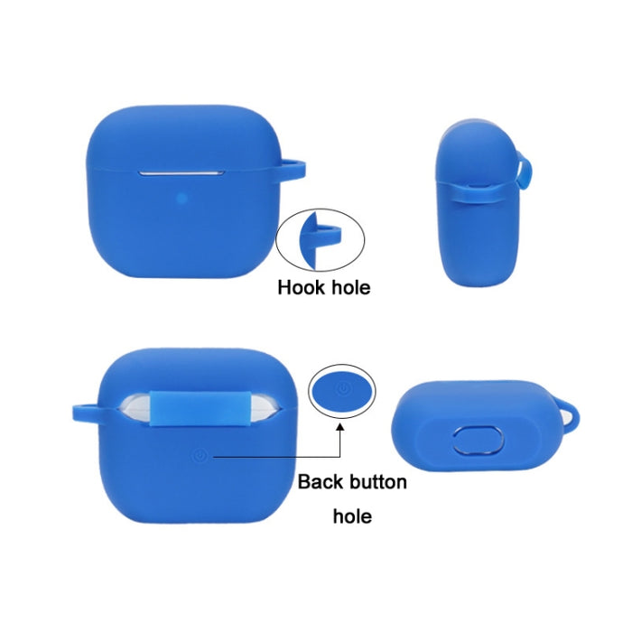 Juego de funda de silicona para auriculares Bluetooth para AirPods 3