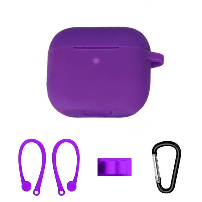 Juego de funda de silicona para auriculares Bluetooth para AirPods 3