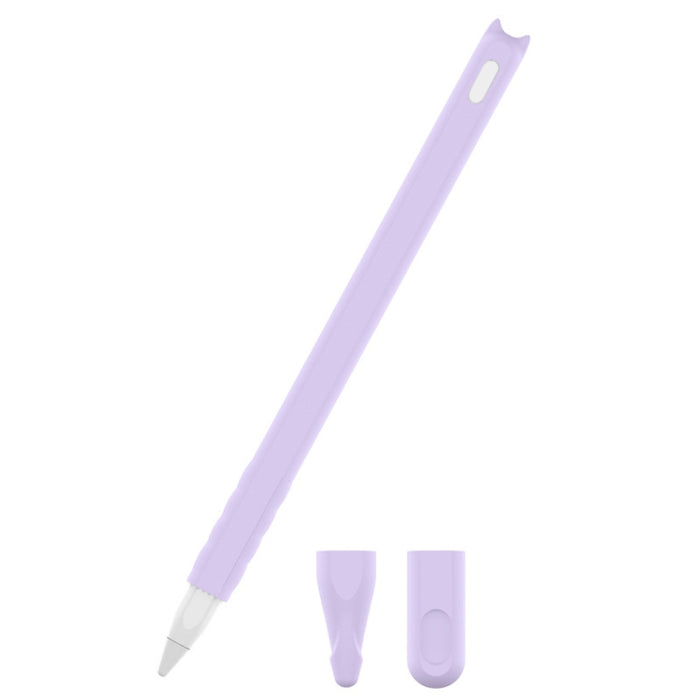 2 PCS Cartoon Touch Silicone Pen Case para Apple Pencil 2