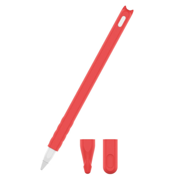 2 PCS Cartoon Touch Silicone Pen Case para Apple Pencil 2