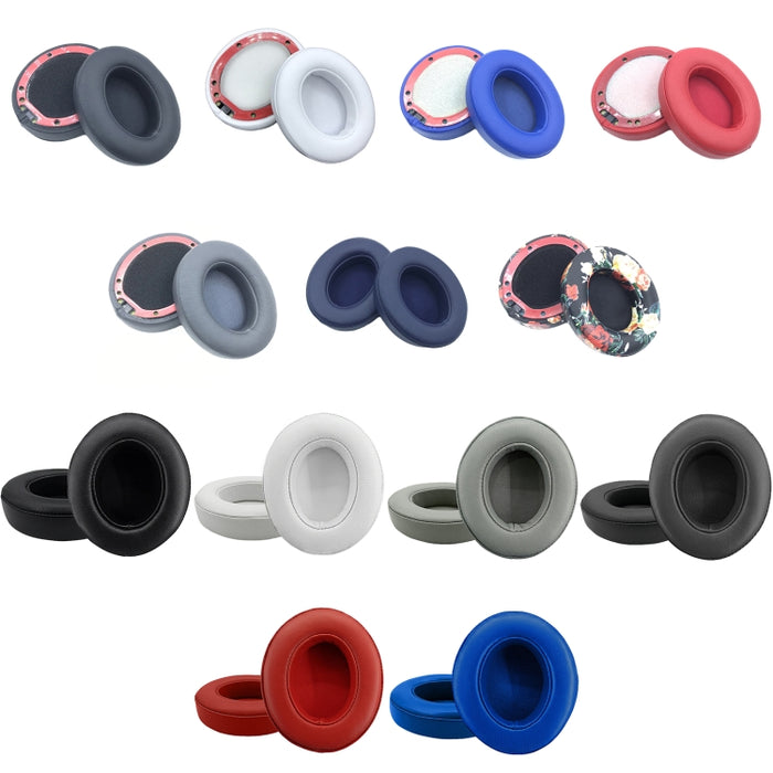 2 fundas de cuero suave y transpirable para auriculares Beats Studio 2/3