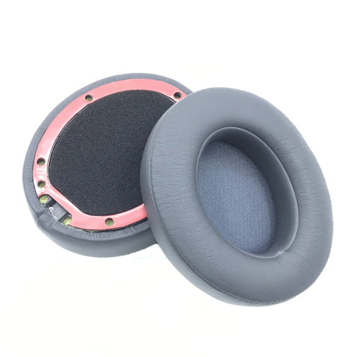 2 fundas de cuero suave y transpirable para auriculares Beats Studio 2/3